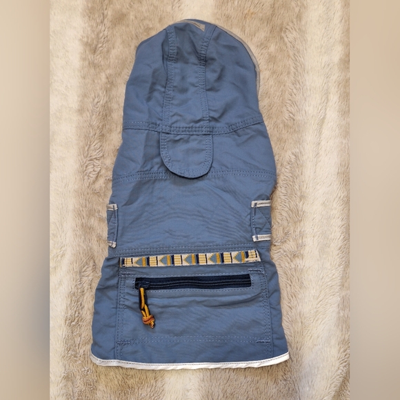 LL Bean Mountain Anorak Blue Dog Jacket - Small - Picture 5 of 6